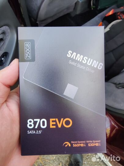 Ssd samsung 870 evo 250gb