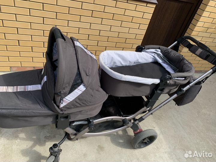 Коляска для двойни 2 в 1