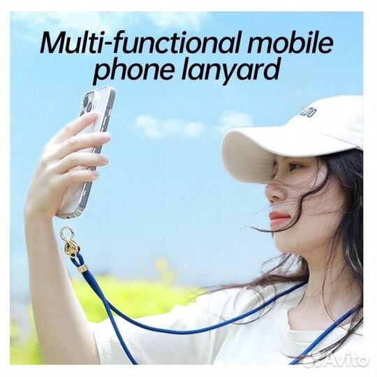Шнурок держатель для телефона на шею Sulada 80см