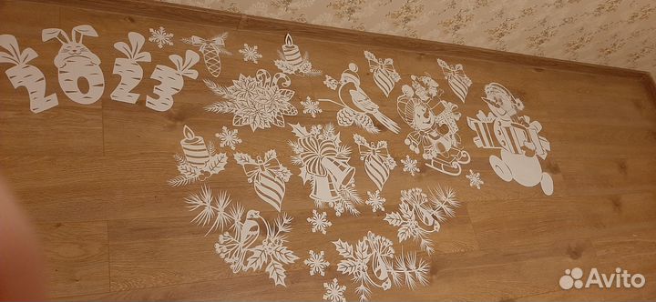 Вытынанки на окно