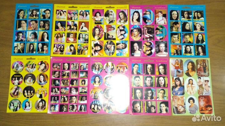 Вкладыши из сериала 'Зачарованные'