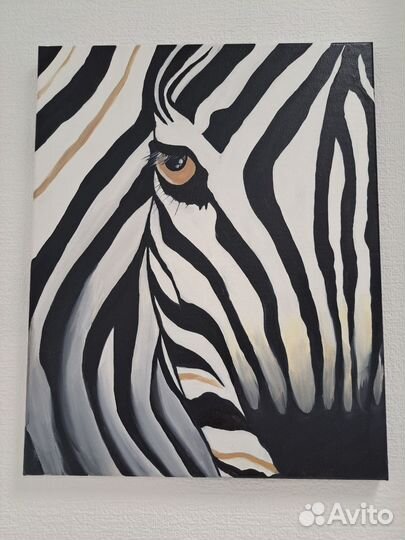 Картина Зебра