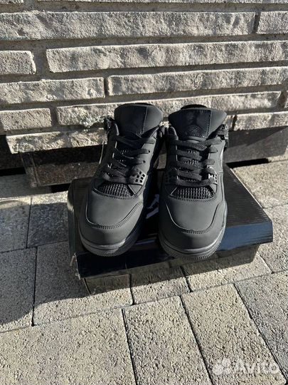 Nike air jordan 4 retro black