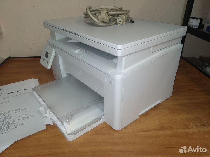 Лазерный мфу HP LaserJet Pro MFP M132a заправлен