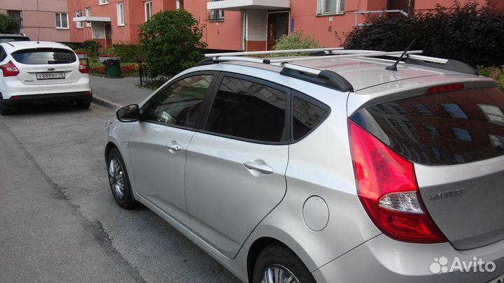 Рейлинги для автомобиля Hyundai Solaris 2011-2017