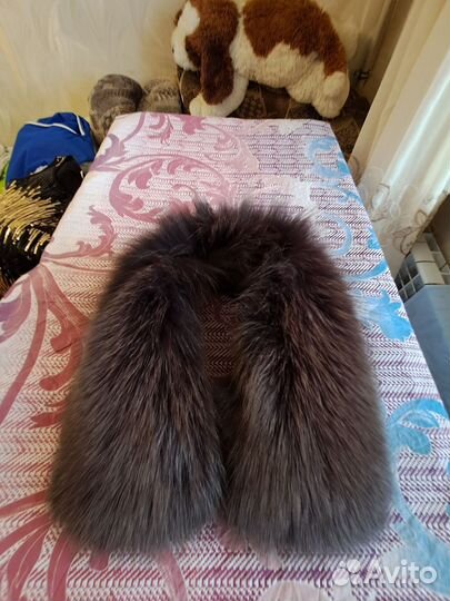 Воротник из песца