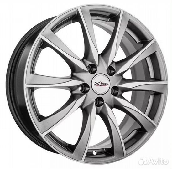 X'trike X-120М : 7x17 5*100 Et:38 Dia:67.1 HSB/FP