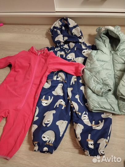 Вещи на девочку до двух лет