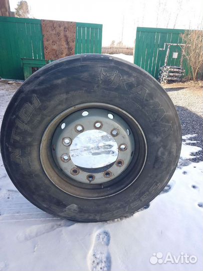 Колесо батон в сборе 385/65R22.5