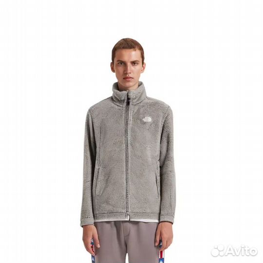 THE north face Velvet Jacket Men Gray + Gift Bag (XS)(6)