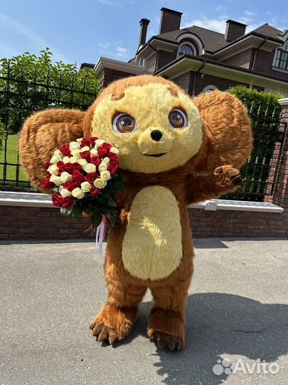 Ростовая кукла мишка тедди ушастик заяц чебурашка