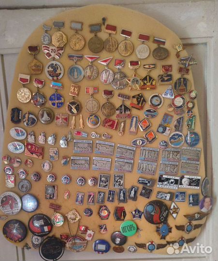 Значки и медали Космодром Байконур