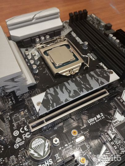 Комплект Intel core i5 10400f и Asrock B460M Pro4