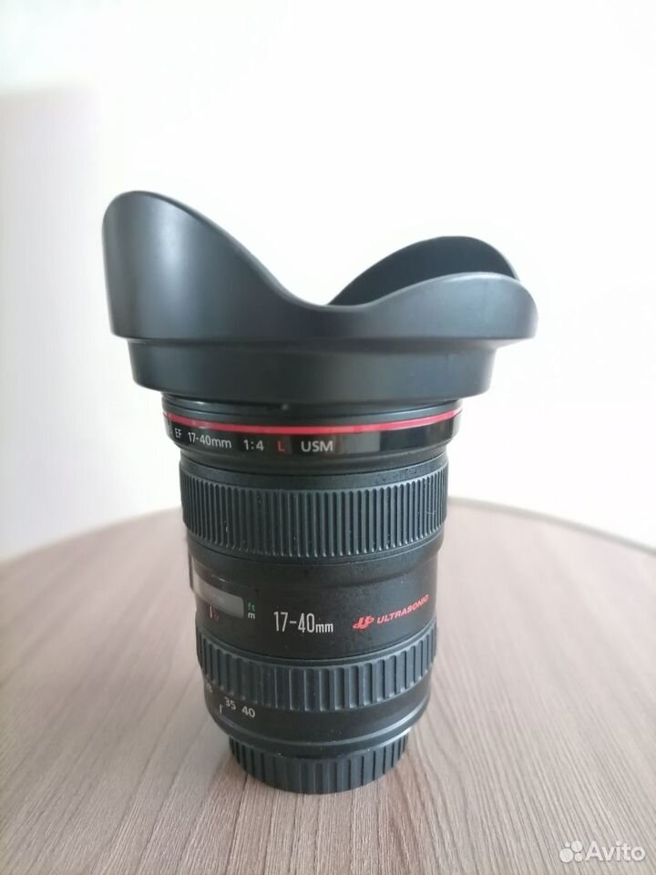 Canon ef 17-40 mm f/4L usm