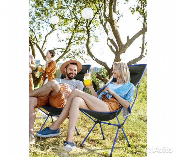 Кресло складное RoadLike Moon Plus Синий