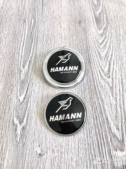 Эмблема Hamann для BMW X5 E70, комплект 2шт