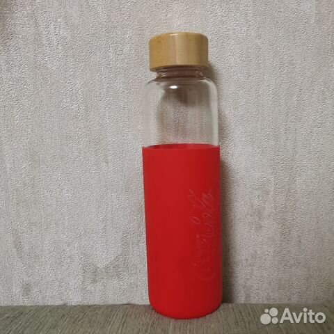 Фитнес-бутылка 0,5 л стекло с логотипом Coca Cola
