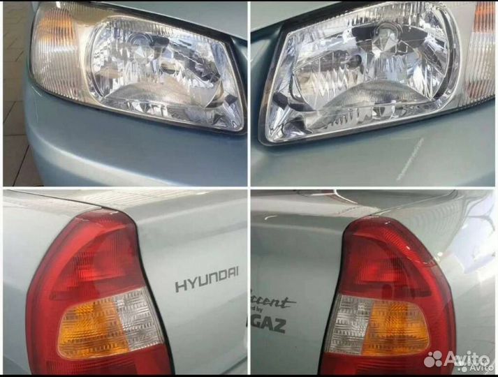 Оптика Хендай Акцент Hyundai Accent Tagaz Тагаз
