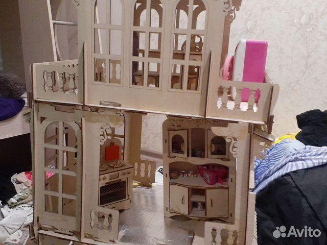 Детский деревянный домик