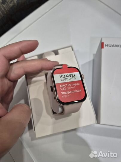 Смарт часы huawei watch fit3