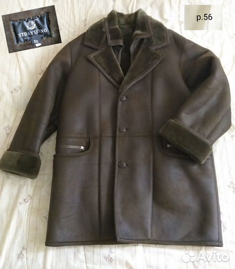 Дубленка мужская р.56