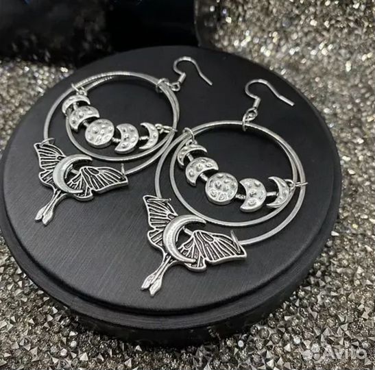 Готические серьги