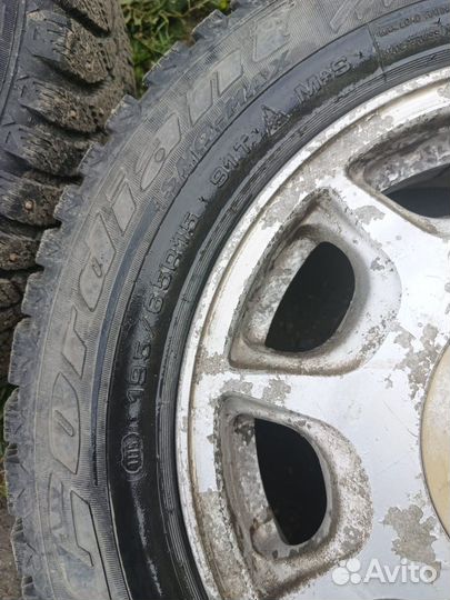 Комплект колес r15 с зимней резиной