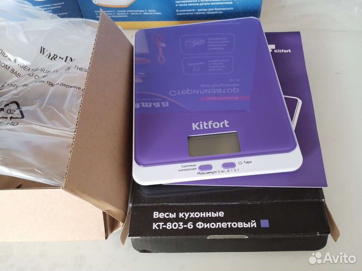 Кухонные электронные весы китфорт