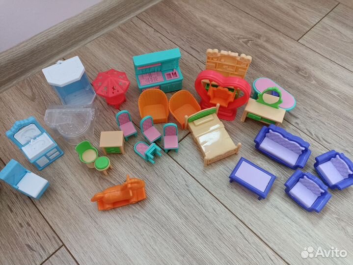 Игровой набор Кукольный домик+мебель