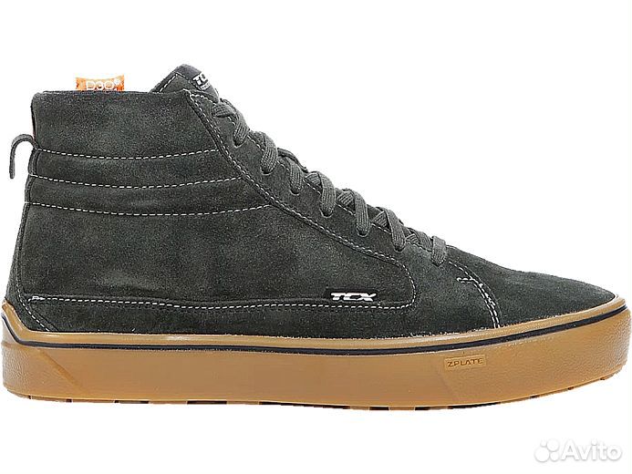 Мотоботы TCX street 3 WP T68 green/brown