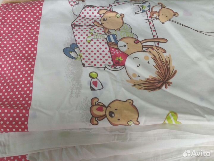 Бортики в детскую кроватку бу