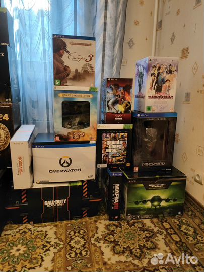 Продажа коллекционных игр и фигурок