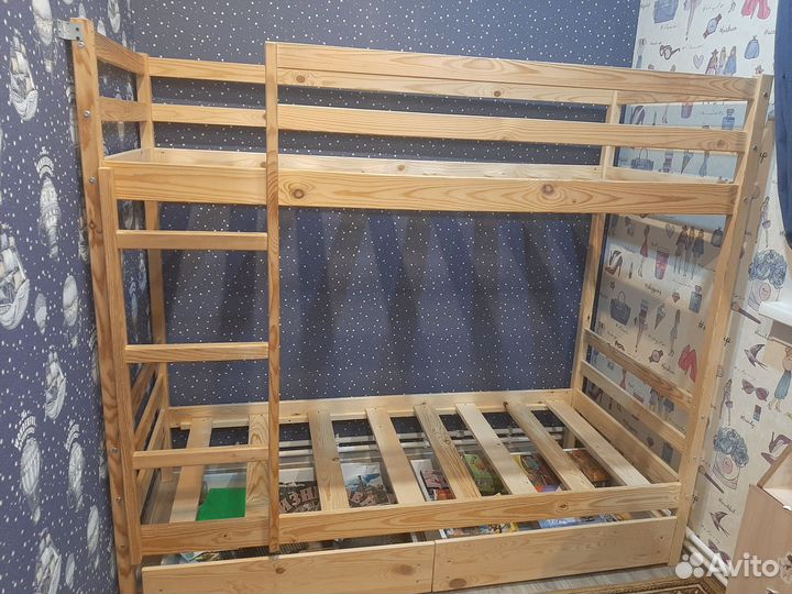 Двухъярусная кровать бу