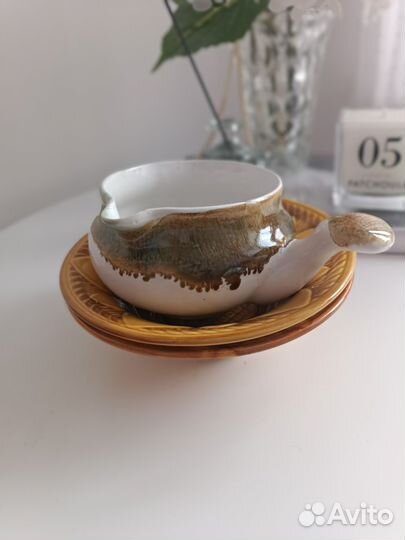 Салатник керамический. Тарелка СССР