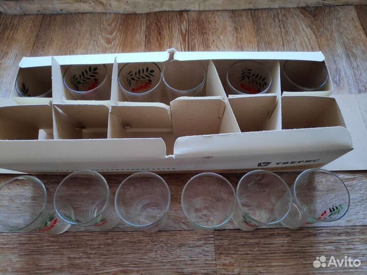 Рюмки новые