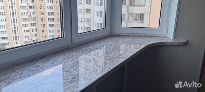 Подоконник из искусственного камня (акрил)