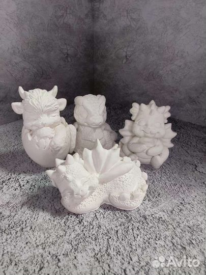 Набор для творчества, гипсовые фигурки, раскраска