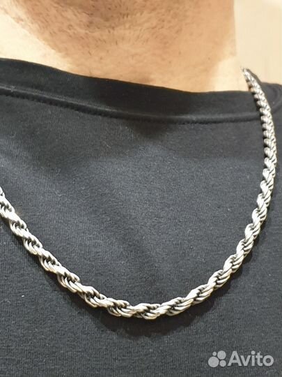 Цепь серебряная