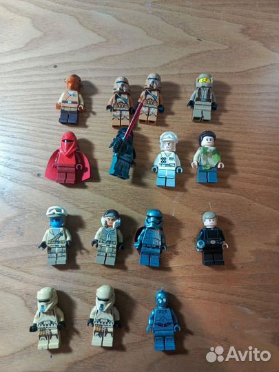Lego Star Wars минифигурки клоны раритет