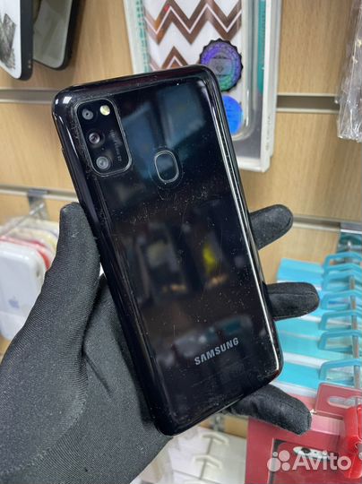 Samsung M21 (SM-M215F) дисплей рабочий