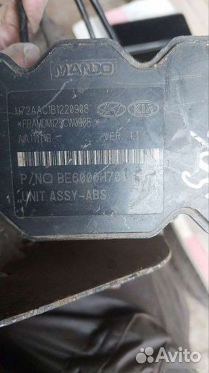 Блок ABS Hyundai Solaris 2014-2017