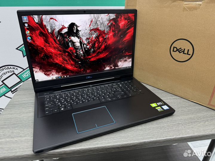 17 dell Core i7-9750H 16Gb DDR4 RTX2060 6Gb SSD512