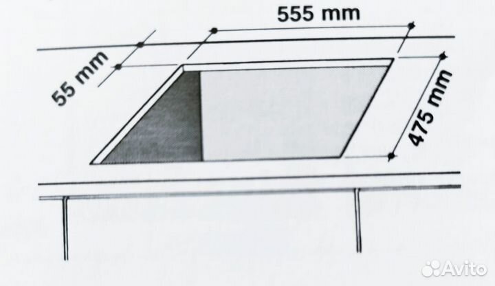 Газовый духовой шкаф и варочная панель ariston
