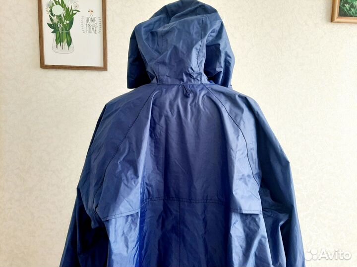 Плащ дождевик мужской с капюшоном
