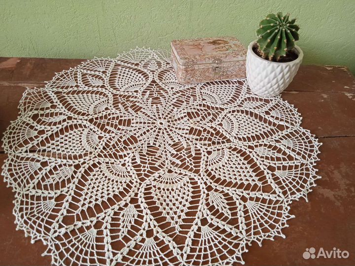 Салфетки вязаные крючком