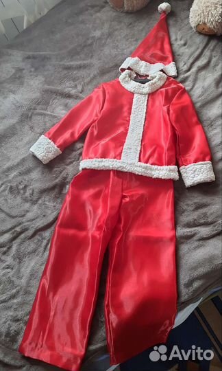 Костюм деда мороза детский