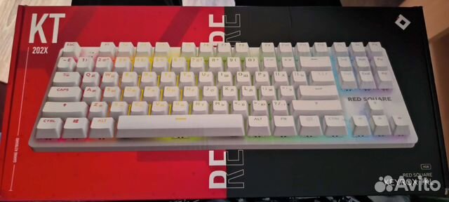 Игровая клавиатура Red square keyrox tkl белая купить в Москве ...