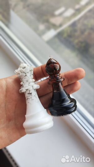 Подарок. Шахматы ручной работы (большие фигуры)