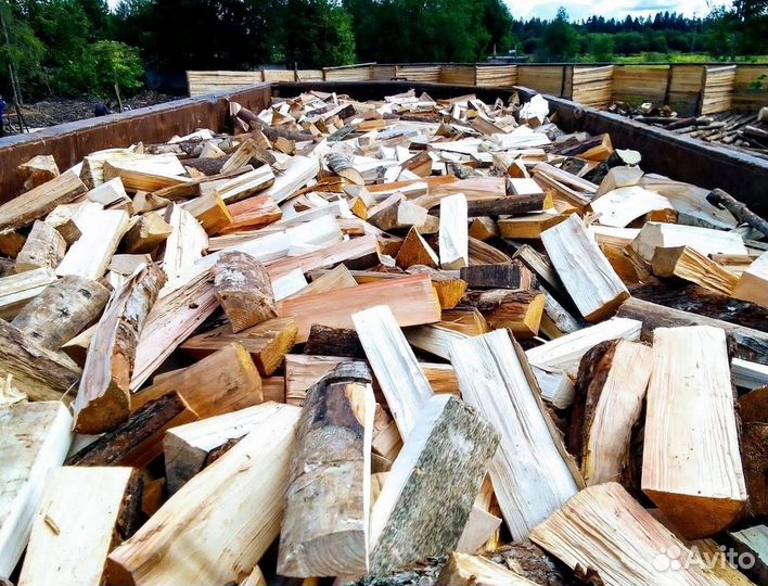 Дрова колотые