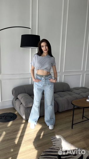 Джинсы с обманкой